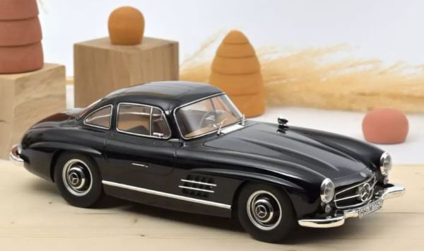 NOREV123851 - MERCEDES BENZ 300 SL 1954 Schwarz - Limitiert auf 300 Ex. - 1