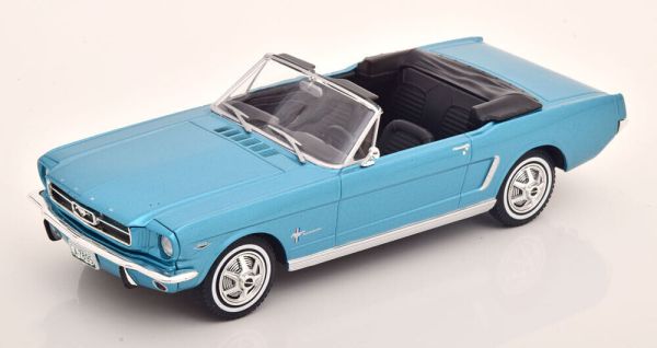 WBXWB124119 - FORD Mustang Cabriolet 1965 Türkisblau metallic - 1