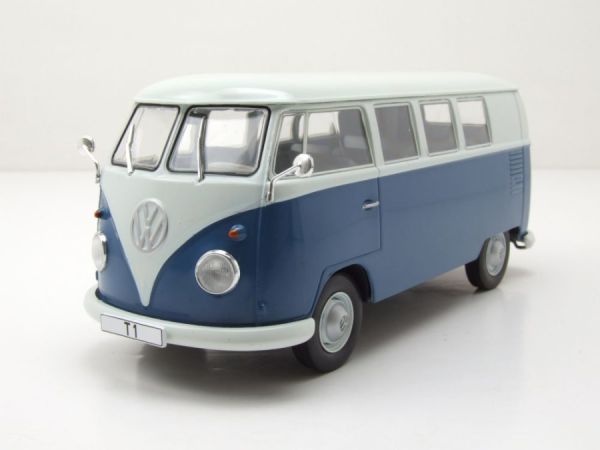 WBXWB124179 - VOLKSWAGEN T1 Bus 1960 Weiß und Blau - 1