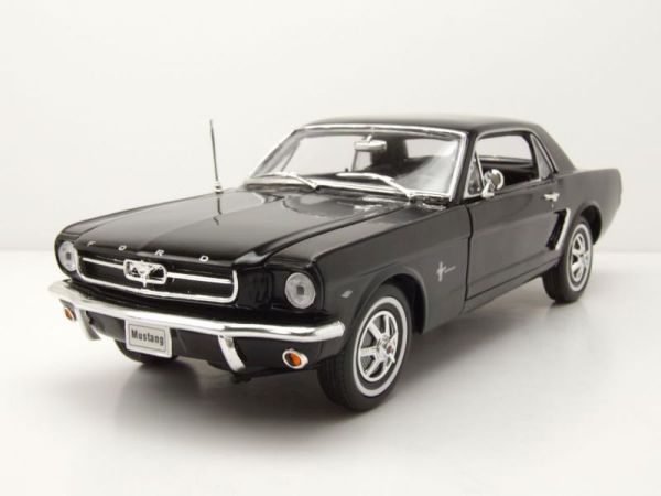 WEL12519NOIR - FORD Mustang 1964 Schwarz - 1