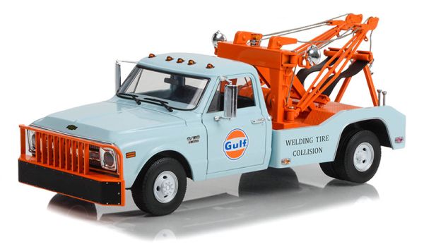 GREEN13624 - CHEVROLET C-30 Abschleppwagen 1969 GULF - 1