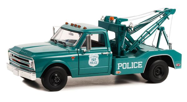 GREEN13652 - CHEVROLET C-30 Abschleppwagen 1967 New York Police Dept. - 1