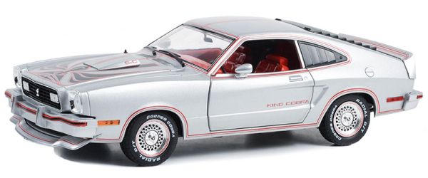 GREEN13670 - FORD Mustang II King Cobra 1978 Silber - 1