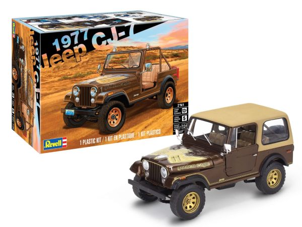 REV14547 - JEEP CJ-7 1977 zum Zusammenbauen und Bemalen - 1