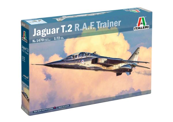 ITA1470 - Jaguar T.2 R.A.F. Trainer Jagdflugzeug zum Zusammenbauen und Bemalen - 1