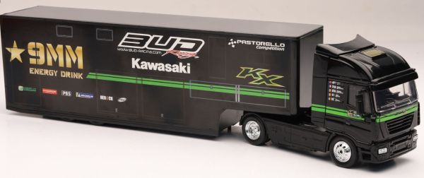 NEW15653 - Lastwagen KAWASAKI BUD RACING TEAM - MAN 4x2 - 1