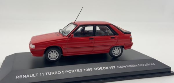 ODE157 - RENAULT 11 Turbo 5-türig 1988 rot - 1