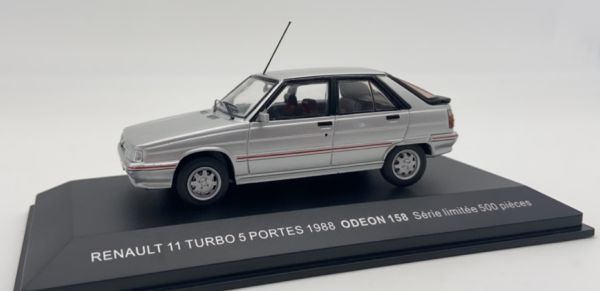 ODE158 - RENAULT 11 turbo 5-türig 1988 grau. - 1