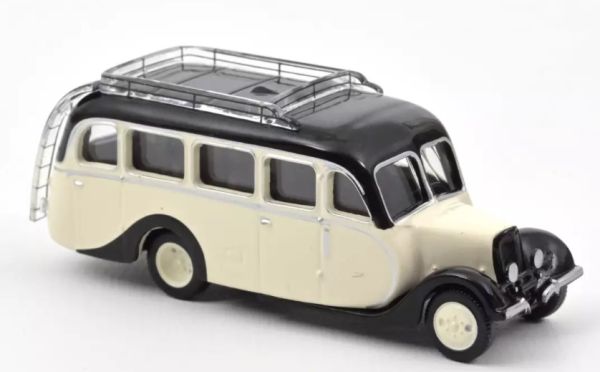 NOREV159924 - CITROEN U23 Autocar 1947 Schwarz und Beige - 1