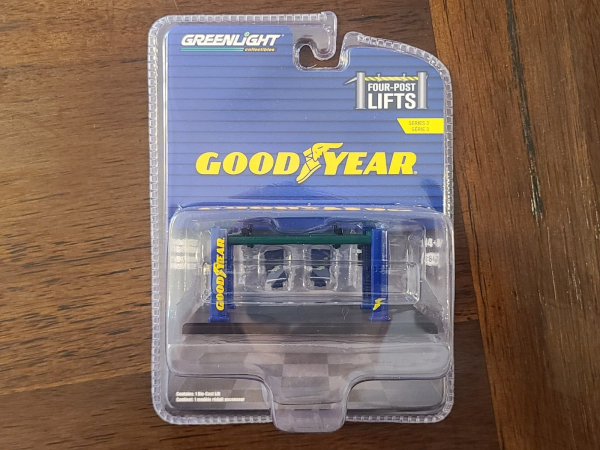 GREEN16130-AVERT - Hebebühne 4 FÜßIG GOODYEAR GRÜN - 1