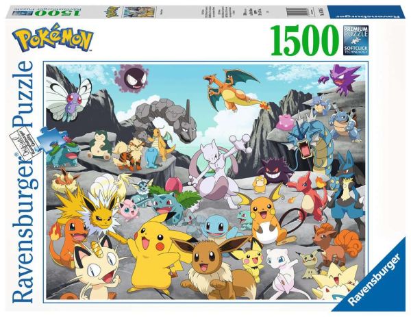 RAV167845 - Puzzle 1500 Teile POKEMON Klassisch - 1