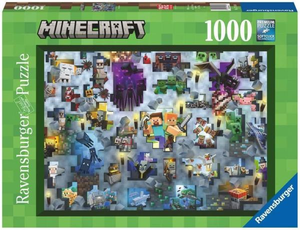 RAV171880 - Puzzle 1000 Teile Minecraft - 1