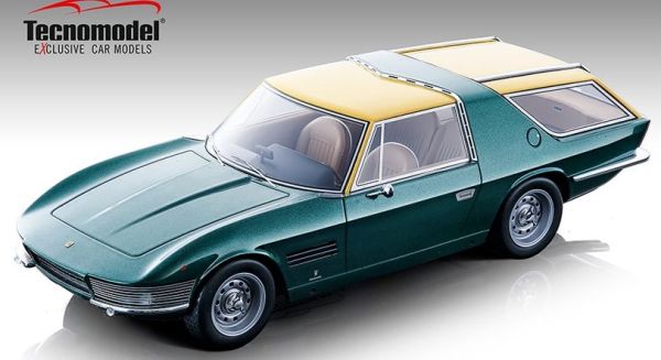 TM18-144B - FERRARI 330 GT 2+2 Shotting Brake 1967 Grün und Gelb – Limitiert auf 140 Exemplare. - 1