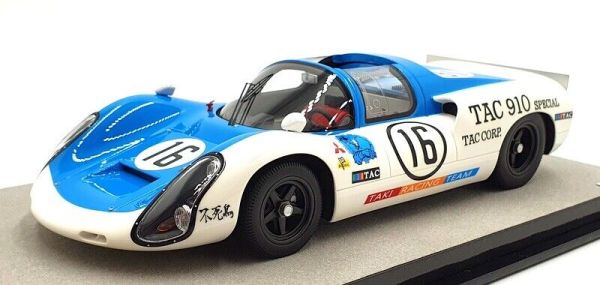 TM18-158C - PORSCHE 910 #16 Taki GRAND PRIX JAPAN 1969 – Auf 85 Exemplare limitiert. - 1