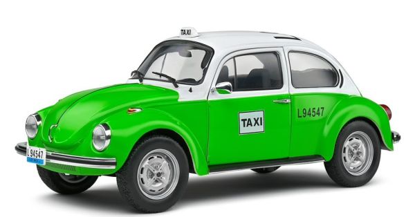 SOL1800521 - VOLKSWAGEN Beetle 1303 1974 Mexikanisches Taxi Grün und Weiß - 1