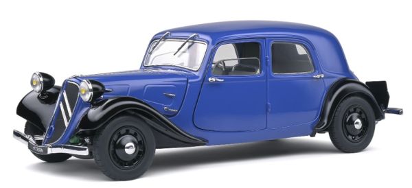 SOL1800906 - CITROEN Traction 7 1937 Schwarz und Blau - 1