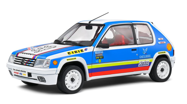 SOL1801716 - PEUGEOT 205 RALLYE 1,9L - Schwab collection 1990 Weiß - 1