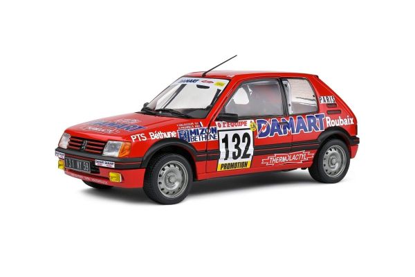 SOL1801717 - PEUGEOT 205 GTI 1.6L rot #132 Rallye Monte Carlo 1986 F.DELECOUR / A-C.PAUWELS - 1