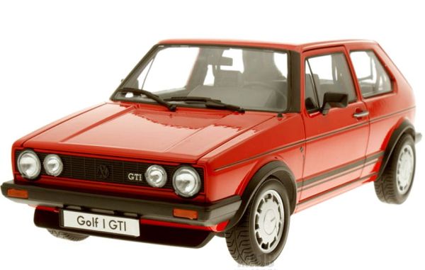 WEL18039R - VOLKSWAGEN Golf I GTI rot - 1