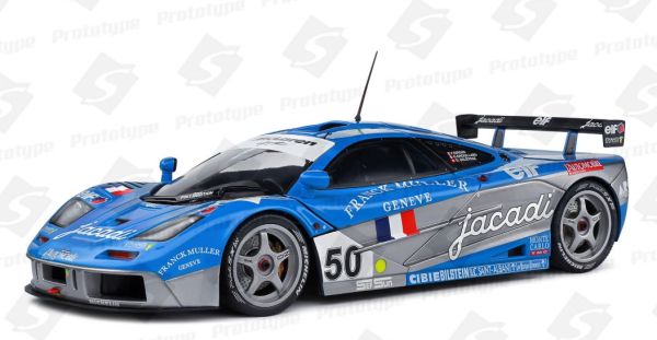 SOL1804109 - McLAREN F1 GTR Short Tail blau #50 24H Le Mans 1995 GIROUX / GROUILLARD / DELETRAZ. - 1