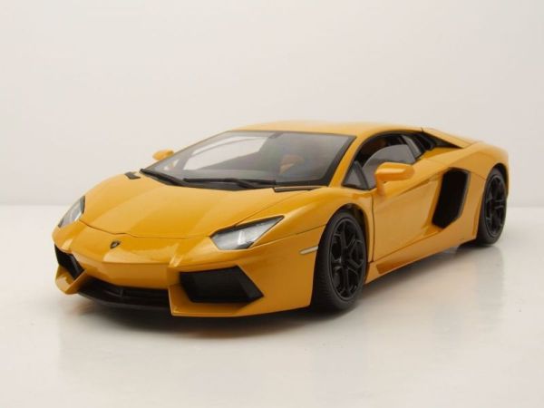 WEL18041JAUNE - LAMBORGHINI Aventator LP700-4 2011 Gelb - 1