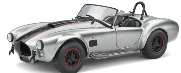 SOL1804907 - SHELBY Cobra Mk.2 427 Silver Custom 1965 grau - 1