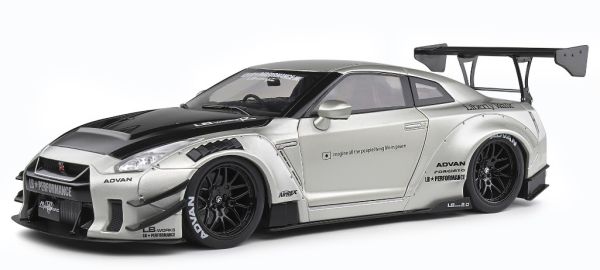 SOL1805802 - NISSAN GT-R (R35) W/ Liberty Walk Body Kit 2.0 Grau 2020 - 1