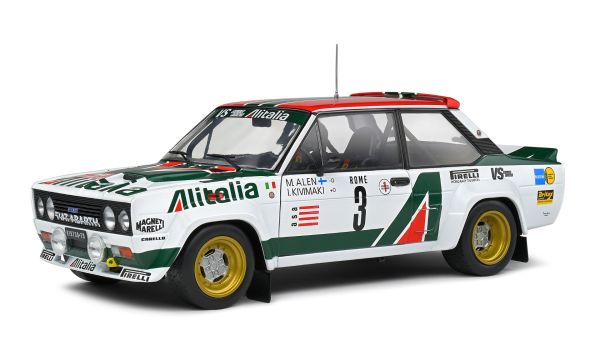 SOL1806005 - FIAT 131 Abarth Weiß #3 Rallye Monte Carlo 1979 ALEN/KIVIMÄKI. - 1