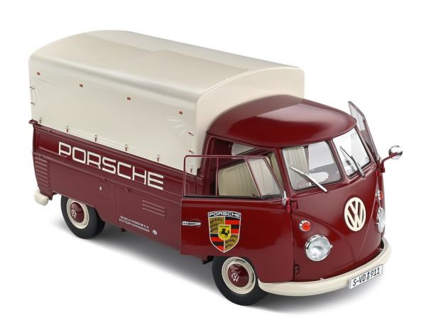 SOL1806707 - VOLKSWAGEN Typ 1 Pick-up PORSCHE SERVICE 1950 rouge - 1