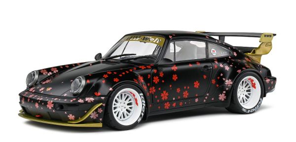 SOL1807507 - PORSCHE 911 - RWB Body Kit Aoki 2021 Schwarz - 1