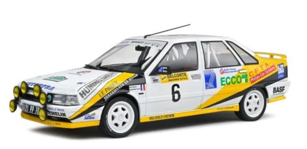 SOL1807704 - RENAULT R21 TURBO GR. A  #15 M.RATS / M.MENARD RALLY CHARLEM weiss - 1