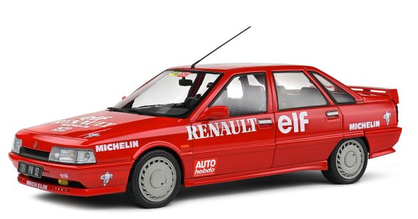 SOL1807707 - RENAULT 21 Turbo MK.1 Rot - Geschwindigkeitsrekord auf Eis 1988 - 1