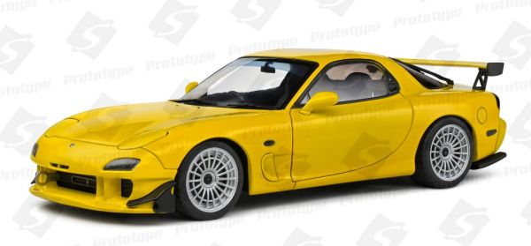 SOL1810603 - MAZDA RX7 FD3RS Streetfighters 1999 Gelb - 1