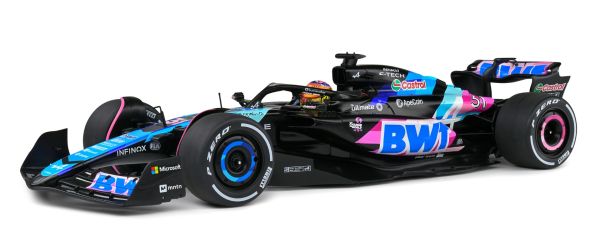 SOL1814001 - ALPINE F1 Team A524 Blau GP von Miami 2024 E.OCON - 1