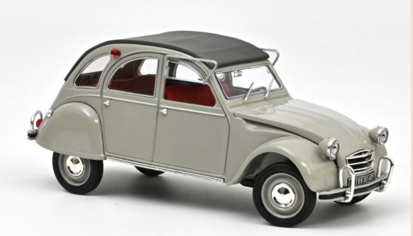 NOREV181430 - CITROEN 2CV AZAM 1966 grau-rosa - 1