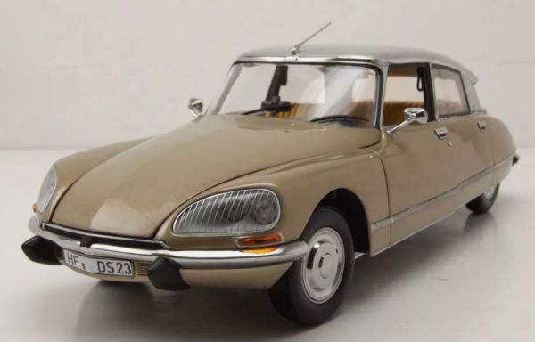 NOREV181726 - CITROEN DS23 Pallas 1972 Gold and Silver metallic - 1