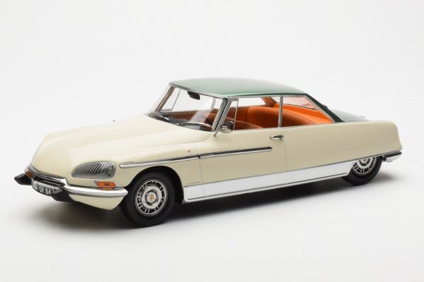 NOREV181751 - CITROEN DS 21 Le Léman 1968 Elfenbein und Metallic-Grün - 1