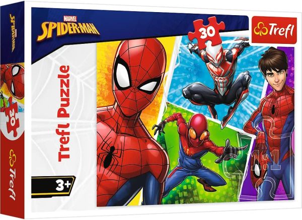 TRF18242 - 30-teiliges MARVEL-Puzzle - SPIDERMAN und MIGUEL - 1