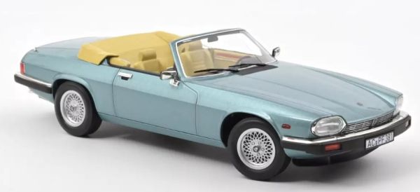 NOREV182635 - JAGUAR XJ-S 5.3 H.E. Cabriolet 1988 Blau metallic - 1