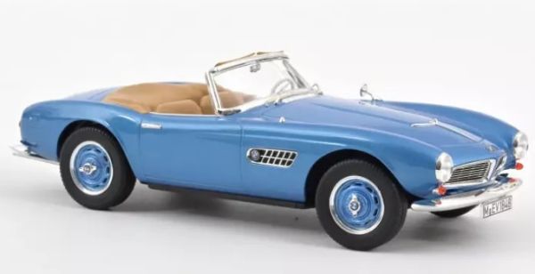 NOREV183234 - BMW 507 Cabriolet 1957 Blau - 1