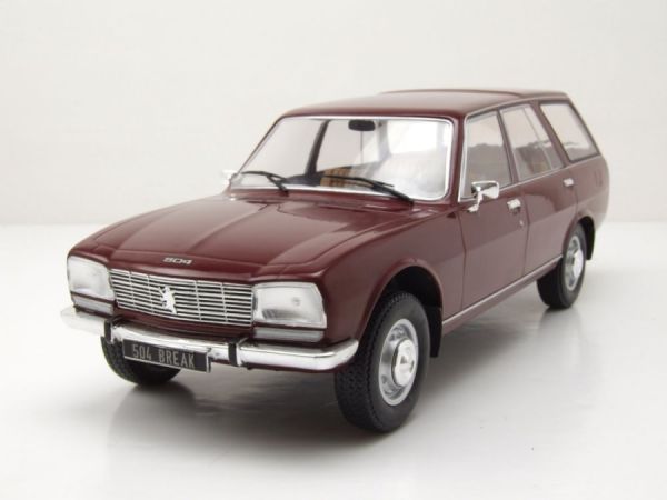 MOD18357 - PEUGEOT 504 Kombi 1976 Bordeaux - 1