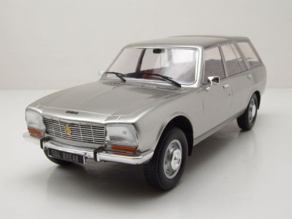 MOD18358 - PEUGEOT 504 Kombi 1976 Silber - 1