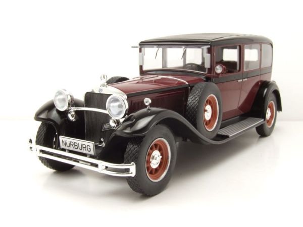 MOD18364 - MERCEDES 460/460 K W08 1928 bordeauxrot und schwarz - 1