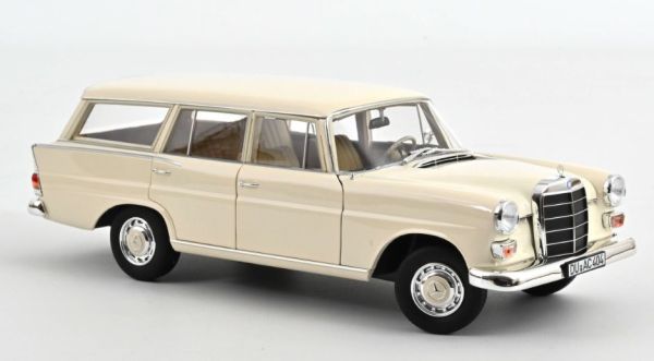 NOREV183709 - MERCEDES BENZ 200 Universal 1966 Creme - 1