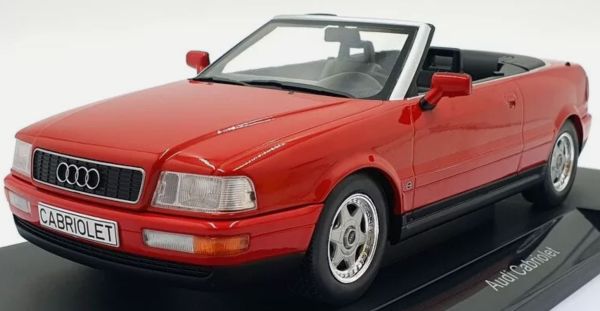 MOD18371 - AUDI 80 Cabriolet 1991 Rot - 1