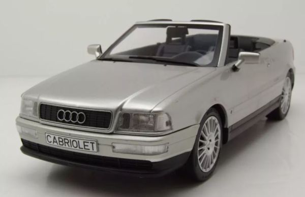 MOD18373 - AUDI 80 Cabriolet 1991 Silber - 1