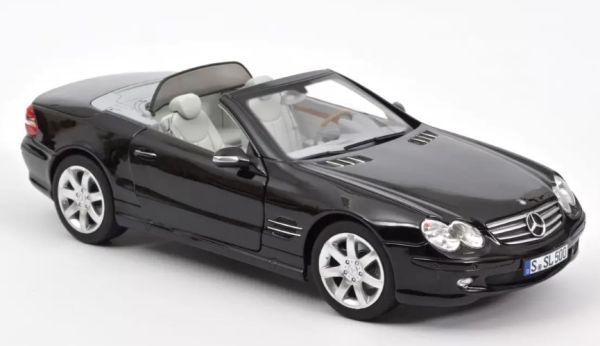 NOREV183840 - MERCEDES SL 500 2003 Schwarz - 1