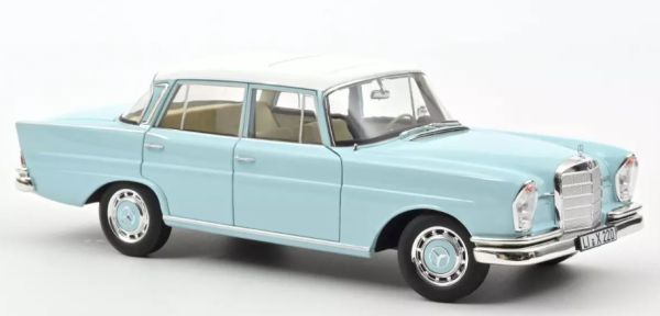 NOREV183920 - MERCEDES 220 S 1965 Hellblau - 1