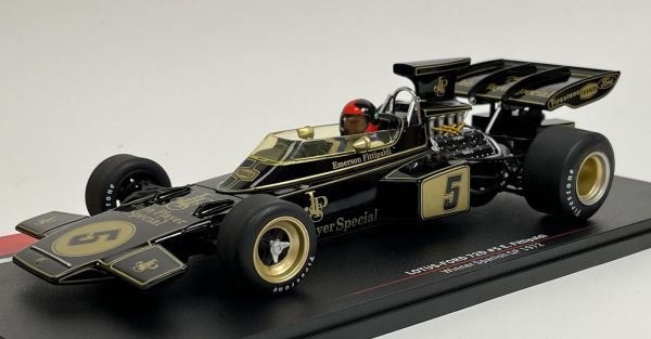 MOD18610F - LOTUS 72D #5 John Player Team Lotus Fl GP von Spanien 1972 E.  Fittip - 1