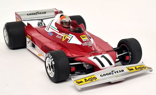 MOD18624F - FERRARI 312 T2B F1 #11 2. Platz GP von Monaco 1977 N.LAUDA - 1